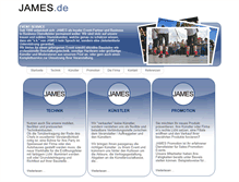 Tablet Screenshot of james.de